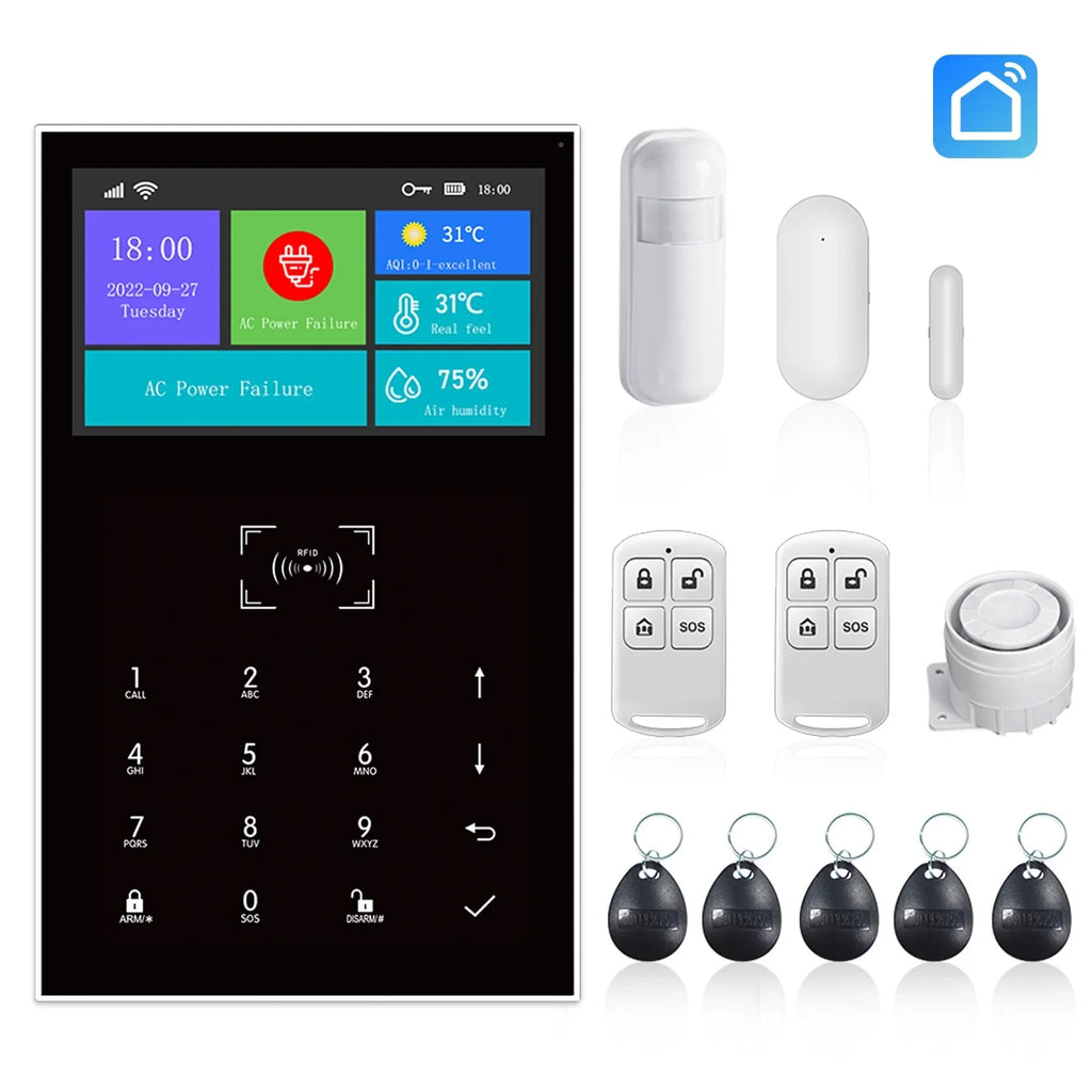 moobody All Touch USizeB Sizecreen Wireless WIFI GSizeM Burglar Sizeystem Sizemart Home DIY APP Sizemart Life