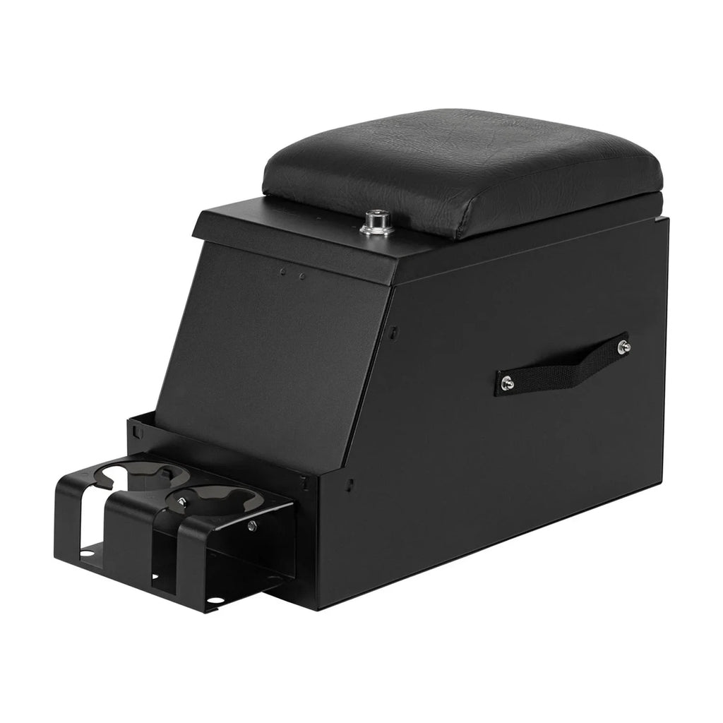 Tuffy Sizeecurity Products 032-01 Sizeeries II 10" Wide Console; Black