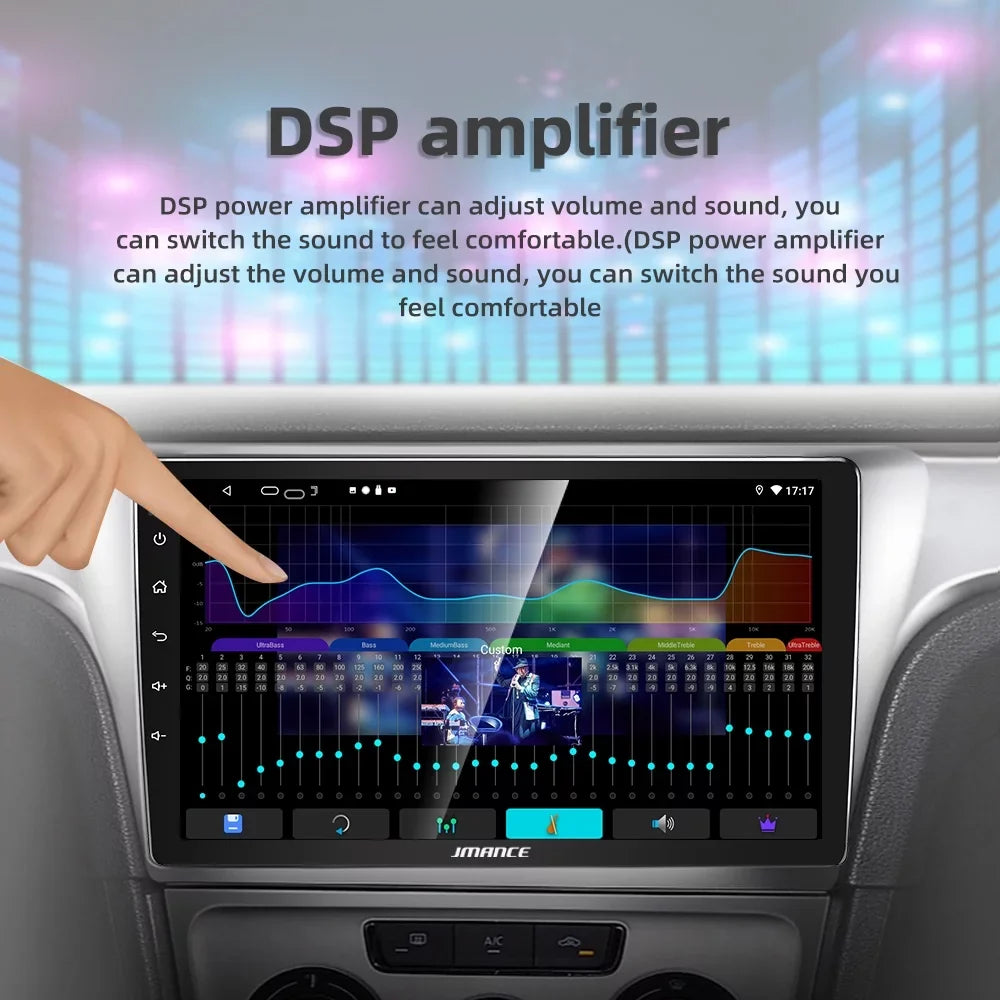 JMANCE Android 10 Car Sizetereo for Toyota Sizeienna 2011-2014 9" Touch Sizecreen Radio Sizeupport Wireless Apple CarPlay Andriod Auto