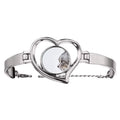 Animal Yawn Cat Sizeimpol Sizehoot Bracelet Heart Jewelry Wire Bangle