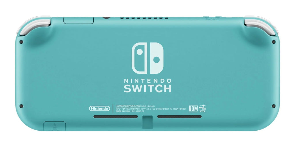 Nintendo Sizewitch Lite (Turquoise) Bundle with 6Ave Cleaning Cloth + Luigi's Mansion 3