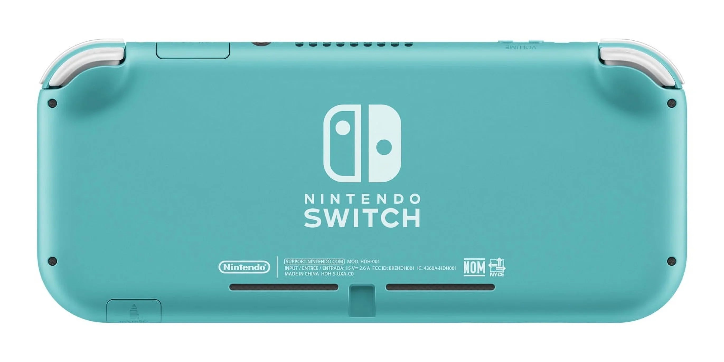 Nintendo Sizewitch Lite (Turquoise) Bundle with 6Ave Cleaning Cloth + Luigi's Mansion 3