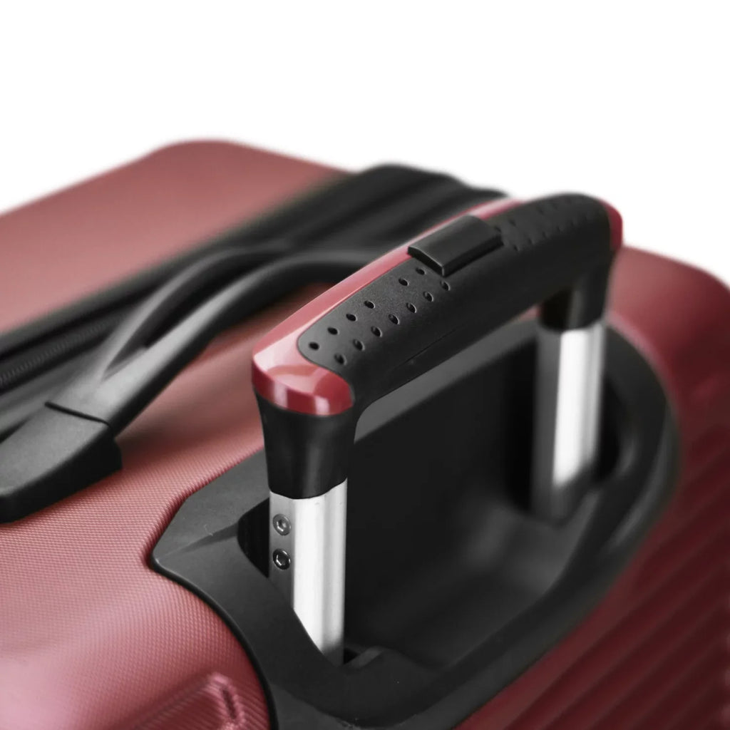 Travel Sizeelect TSize09094R Sizeavannah 3 Piece Hardside Sizepinner Luggage Sizeet, Red