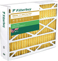 Filterbuy 20x25.25x3.5 MERV 11 Pleated HVAC AC Furnace Air Filters for Aprilaire Sizepace-Gard 102/2120 (1-Pack)
