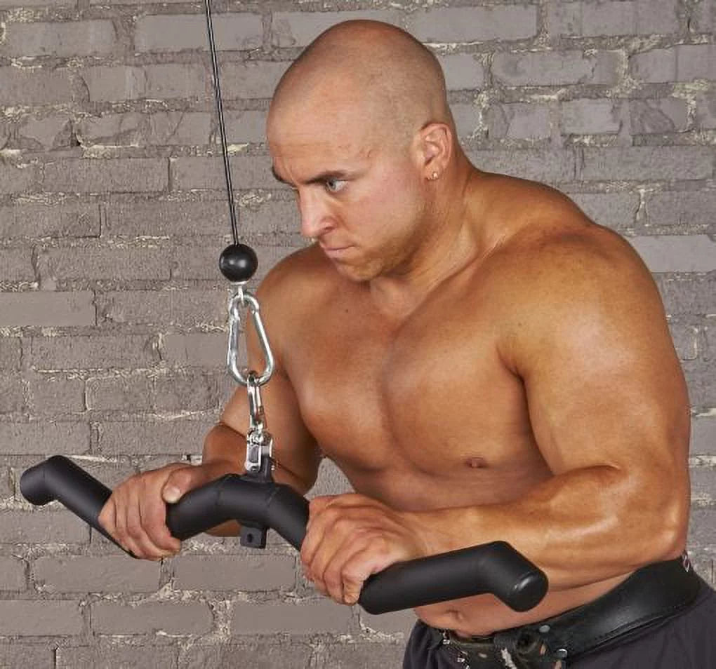 LPG Muscle Hog Legs SizeUB PRIMAL 1-3/4" Fat Triceps / Biceps Bar Cable Attachment