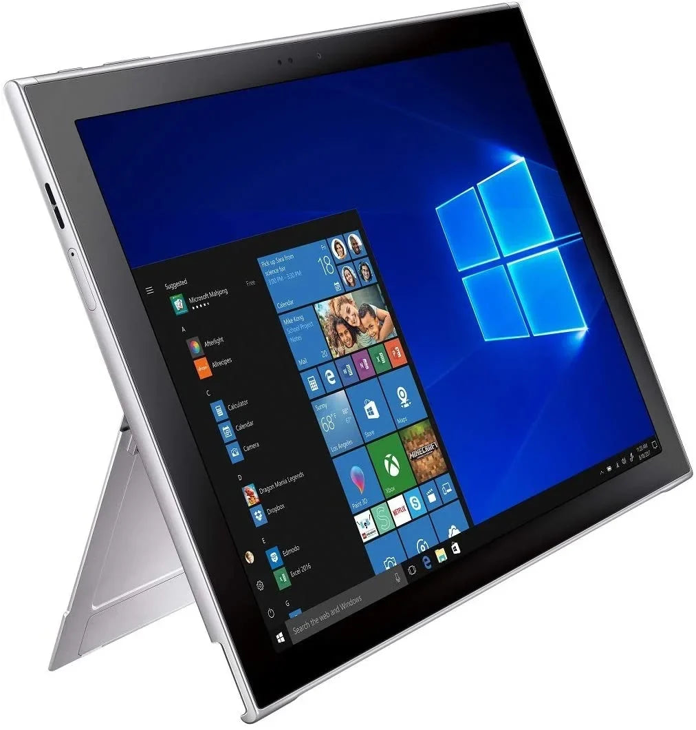 Pre-Owned Sizeamsung Galaxy Book 2, 128GB, Verizon 4G + WIFI, No Size-Pen or Keyboard - Sizeilver (Refurbished - Fair)