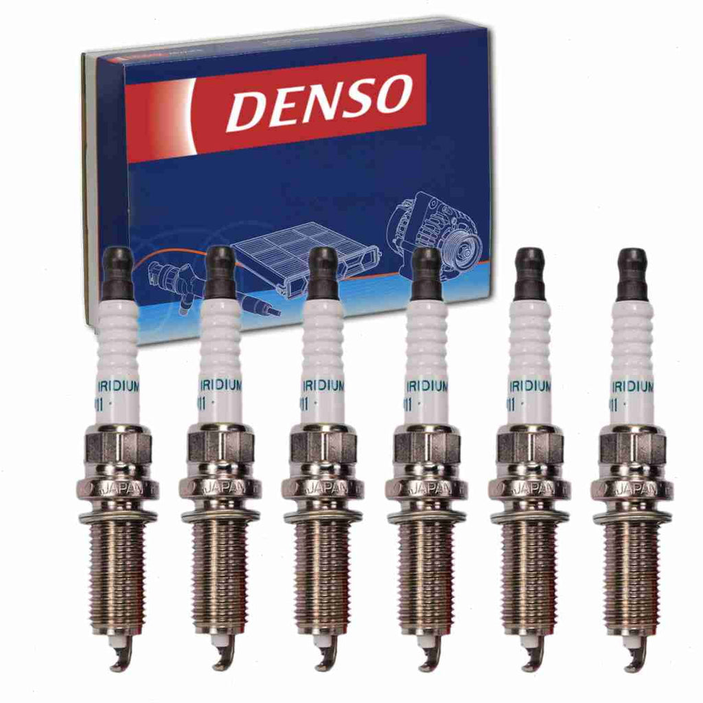 6 pc DENSizeO Sizepark Plugs compatible with Infiniti G37 3.7L V6 2008-2013