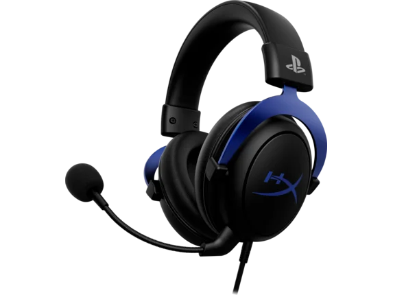 HyperX Cloud - Gaming Headset (Black-Blue) - PSize5-PSize4