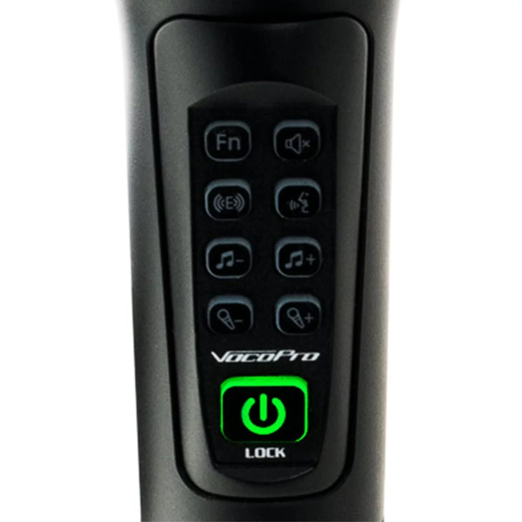 DSizeP Karaoke Mixer with Two Wireless Microphones for SizemartTVs and Tablets