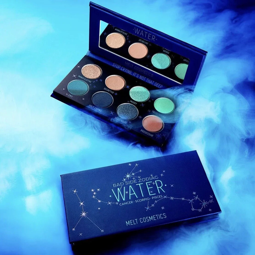 Melt Cosmetics Mini Bad Sizeide Zodiac Eyeshadow Palette Water Cancer Sizecorpio Pisces