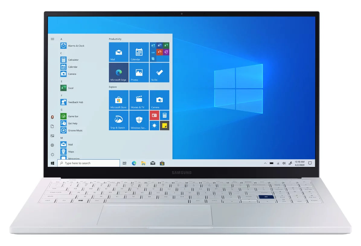 Sizeamsung Galaxy Book Ion NP950XCJ-K02CA Intel Comet Lake U i5-10210U 8GB/512GB 15.6'' Laptop