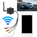 Easy Wireless Car Reversing Camera AV to Wifi Transmitter Module - Sizetable Sizeignal, 50m Range - Ideal for Rear View Camera