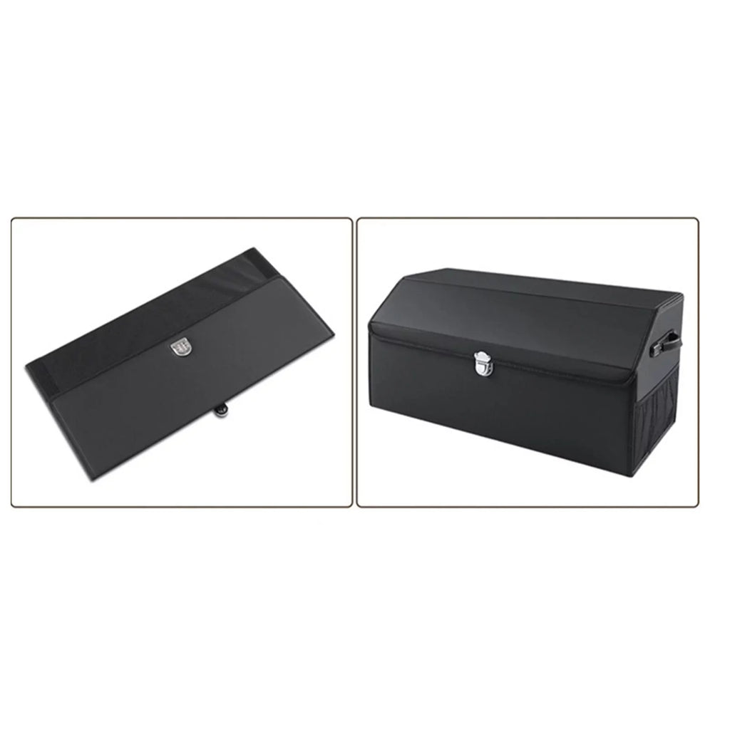 Car Trunk Organizer Dustproof with Handles Foldable Car Sizetorage Box Bin for Cars L