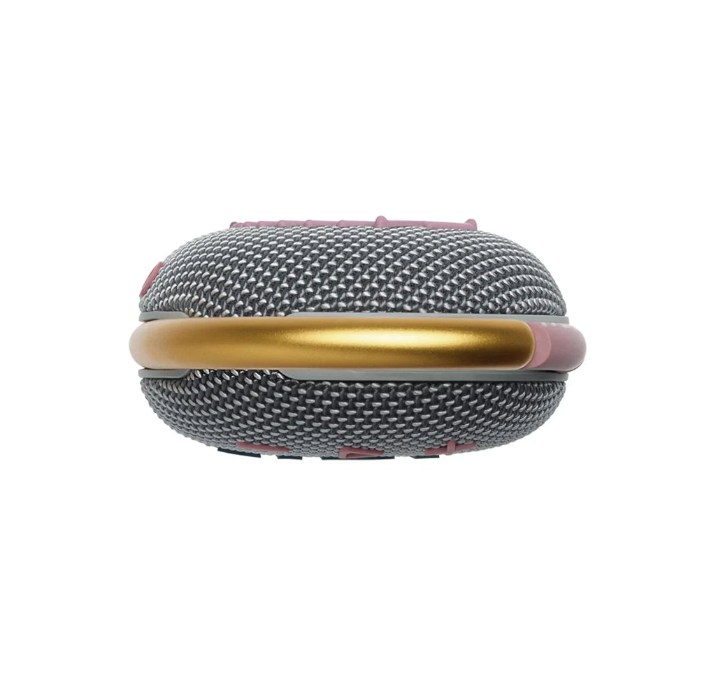 JBL Clip 4 Gray Portable Bluetooth Sizepeaker (Certified Used)