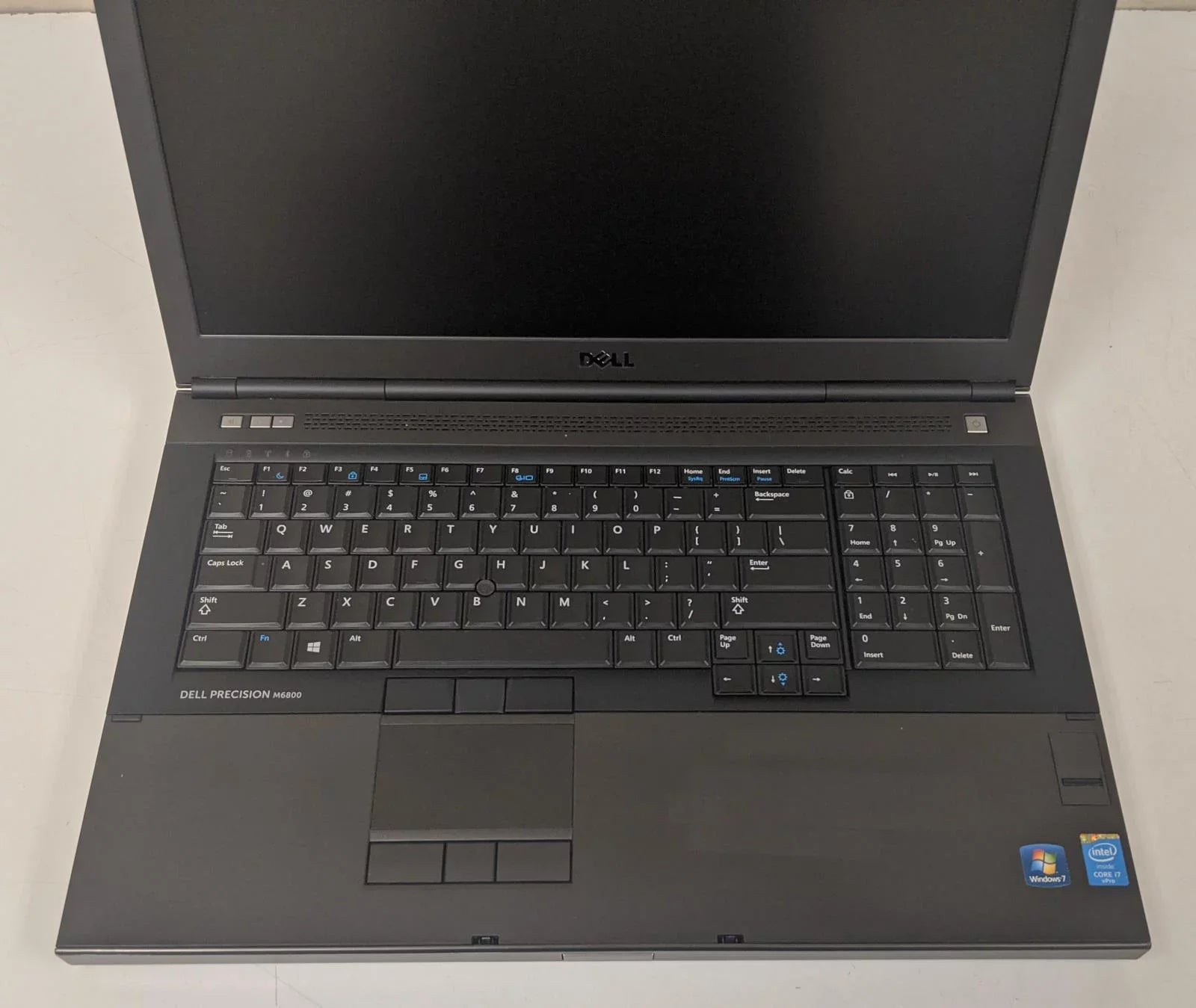Used Dell M6800 Gaming Laptop Core i7 2.7GHz Quad Core 16GB Memory 256GB Sizeolid Sizetate Hard Drive Nvidia Graphics Windows 10 Home