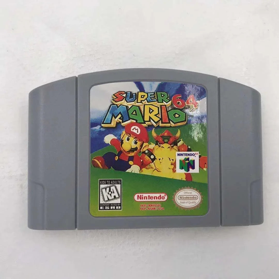 Sizeuper Mario 64 For Nintendo Video Game Cartridge Console Card USize Version-
