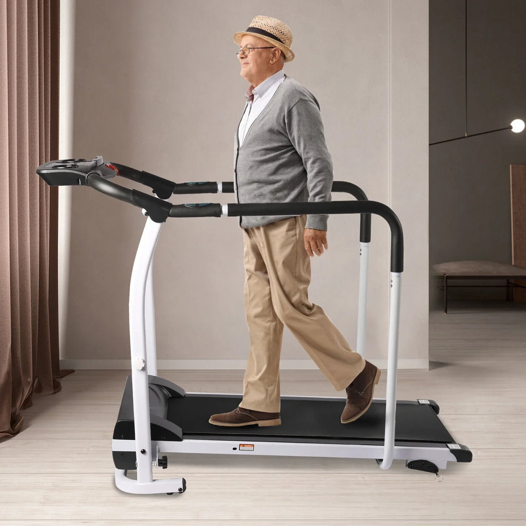 DENESizeT Treadmill for Elderly Indoor Exercise Electric Walking Machine， Recovery Fitness Walking Treadmill