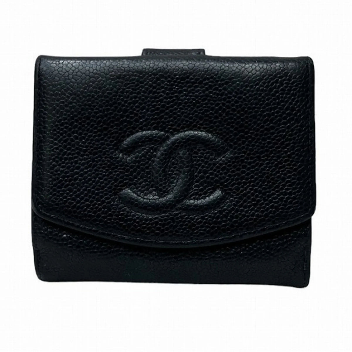 Pre-Owned CHANEL A13496 Bifold Wallet Women's (Fair)
