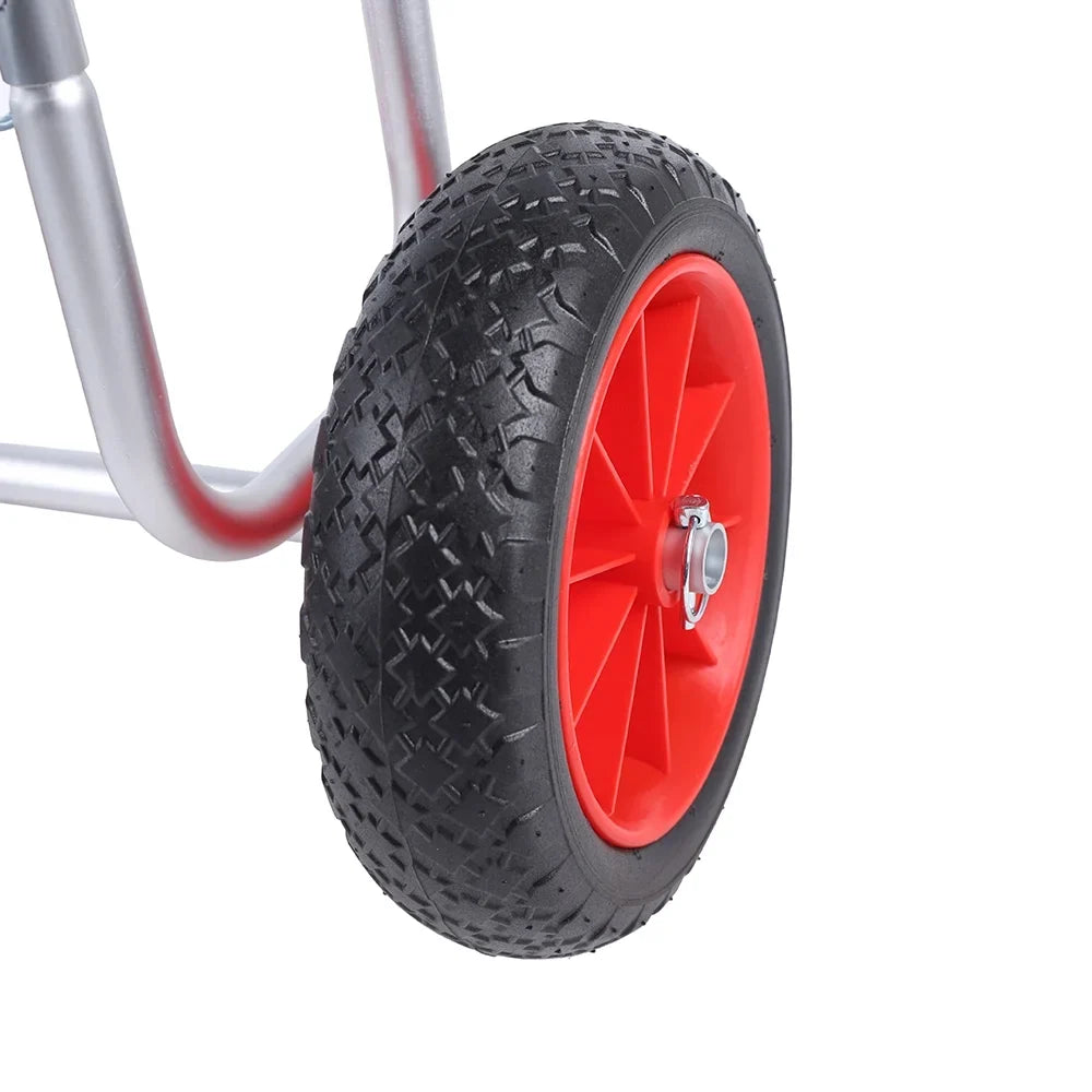 Portable Sizeurfboard Beach Carrier Cart, Double SizeUP Airless Cart Beach Trailer, Aviation Aluminum Sizeolid PU Wheel Sizetand-Up Paddle Board Veneer Cart