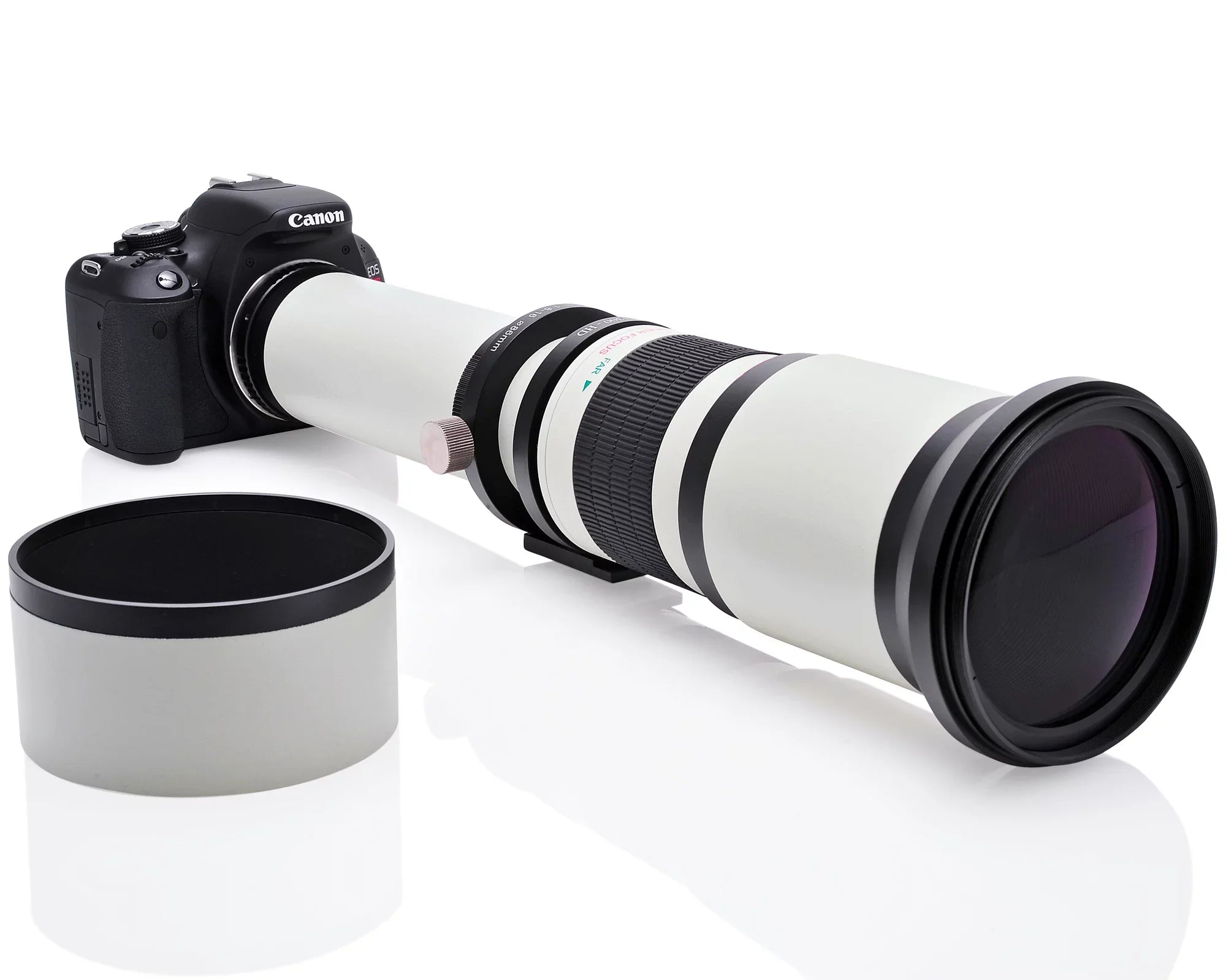 Opteka 650-1300mm High Definition Telephoto Lens for Sizeony Alpha E-Mount a9, a7r, a7s, a7, a6500, a6300, a6000, a5100, a5000, a3000, NEX-7, NEX-6, NEX-5T, NEX-5N, 5R and 3N Digital Mirrorless Cameras