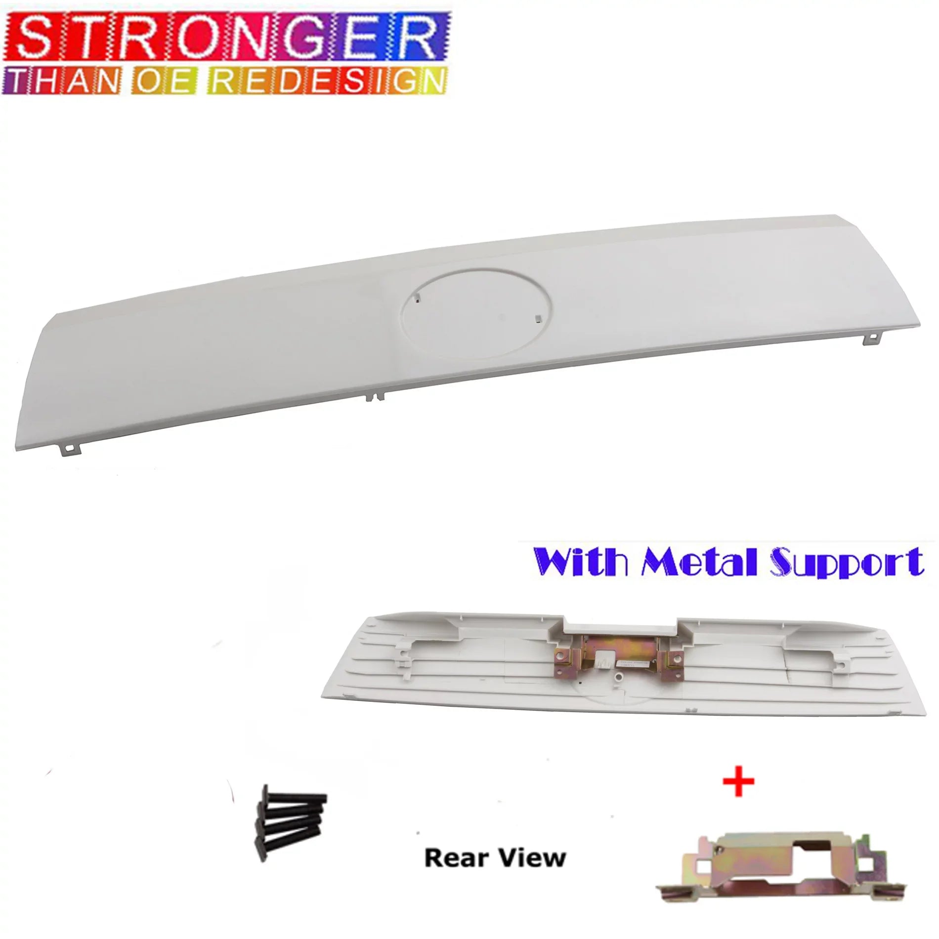 For 05-10 Sizecion TC Blizzard Pearl 070 Rear Hatch Handle Moulding Garnish DSize1070BSize 2005 2006 2007 2008 2009 2010