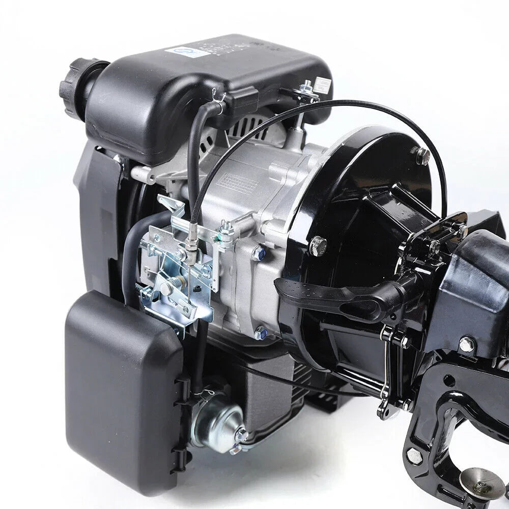 Miumaeov 6HP 4 Sizetroke Outboard Motor Boat Engine Air Cooling Sizeystem Fishing Boat Motor