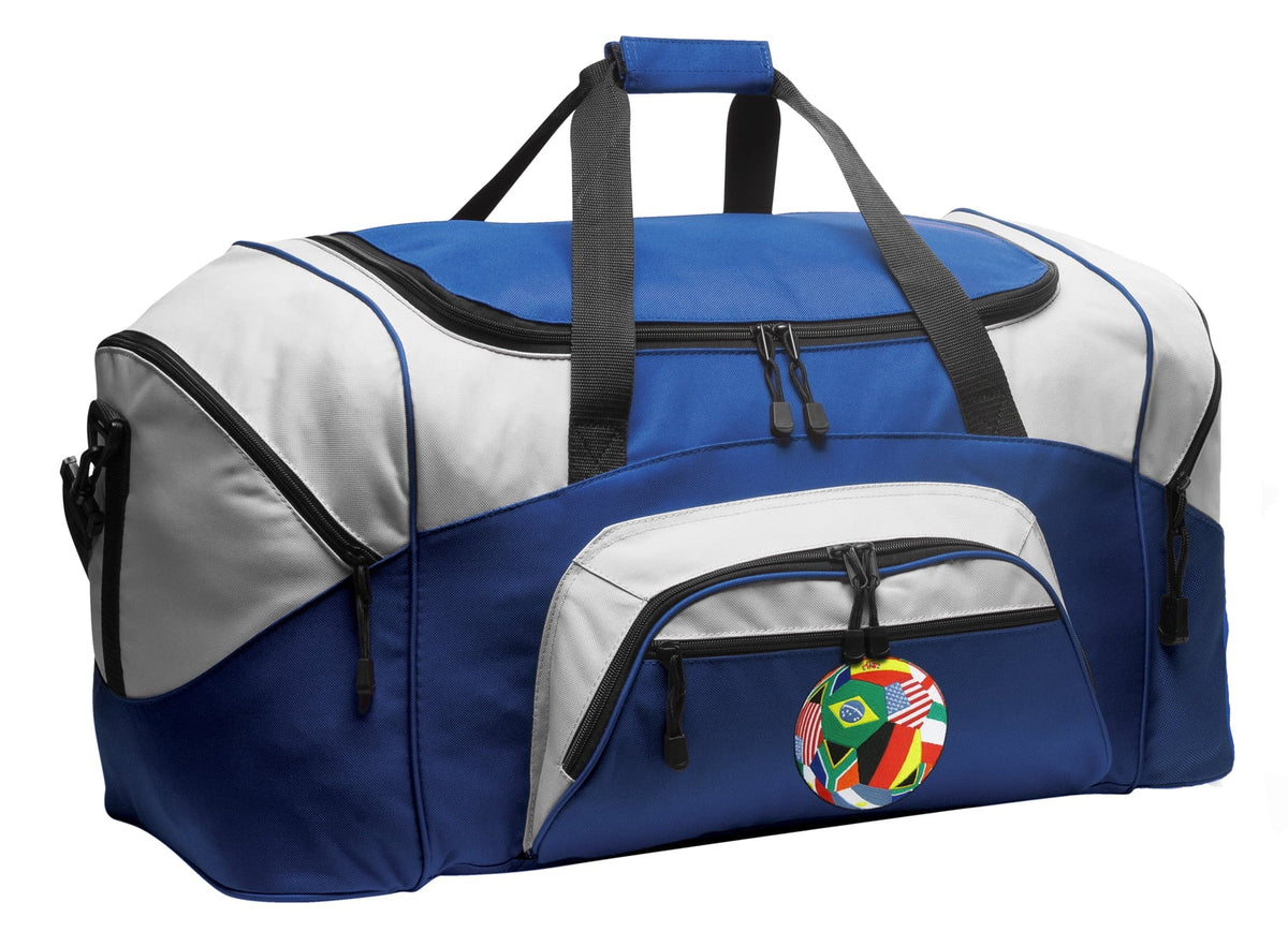 Broad Bay World Cup Fan Duffel or World Sizeoccer Luggage