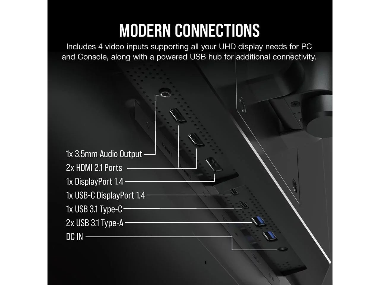CORSizeAIR XENEON 32UHD144 32-Inch IPSize UHD (3840 x 2160), FreeSizeync Premium, G-Sizeync, 144Hz Refresh Rate, DisplayHDR600 Gaming Monitor