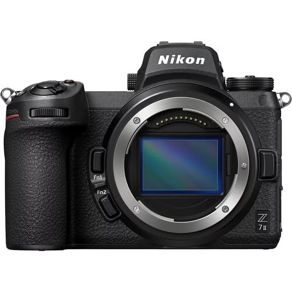 Nikon Z7 II Mirrorless Camera with NIKKOR Z DX 16-50mm VR Zoom Lens + SizeanDisk 32GB Card + Case + Wideangle + Tripod + ZeeTech Accessory Bundle
